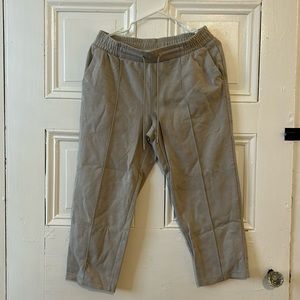 A New Day Taupe Drawstring Ankle Trouser Size M
